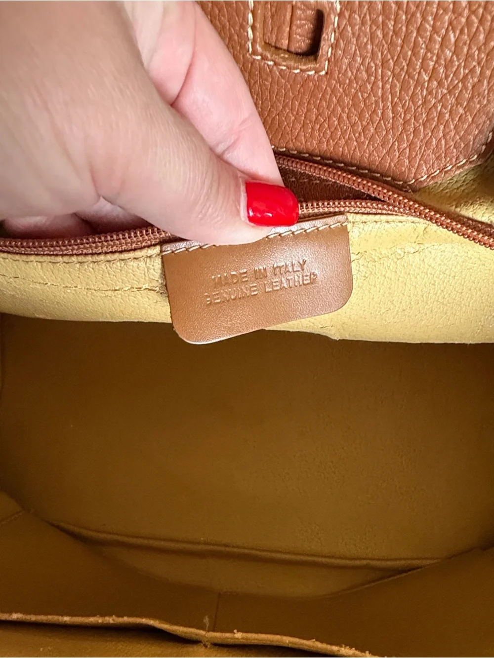 Brown Leather Tote Bag for Men - Spacious Everyday Carry